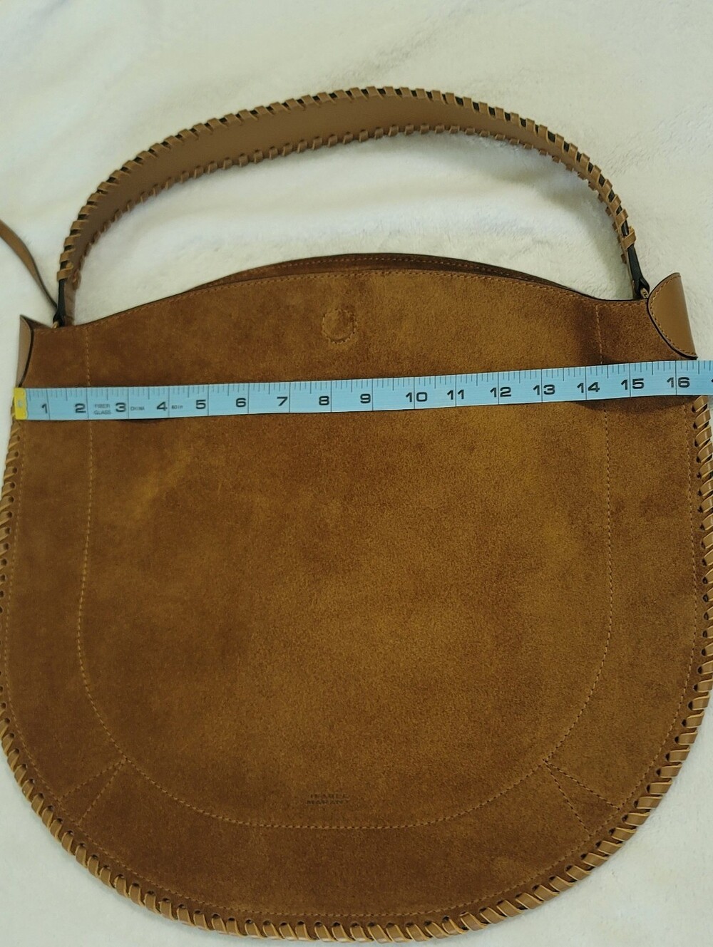 Isabel Marant Oskan Hobo Soft Color Cognac - Picture 7 of 16